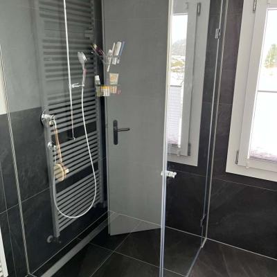 Glasduschen